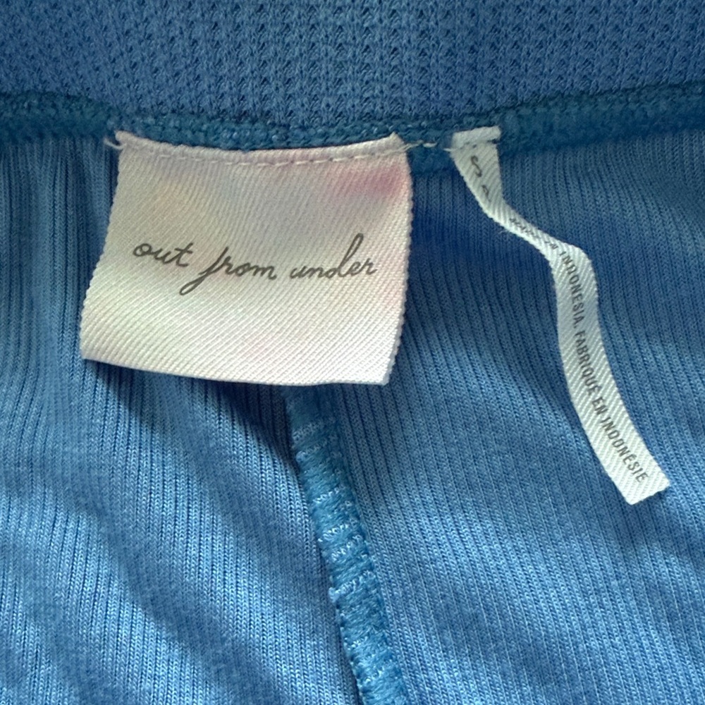 Urban Outfitters Blue Ribbed Pants - Picture 4 of 5